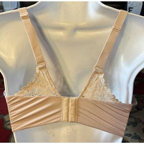 -BRA Maidenform bra Cream 38DD With Lace Accents - Picture 4 of 10
